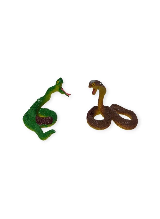 DIMAZO Small Kids Sea & Wild Animal Toys Sets for Fun, Educational, Spark Imagination and Learning (Multi Choice Sets) (Reptiles Animals) 12pcs - Image 3